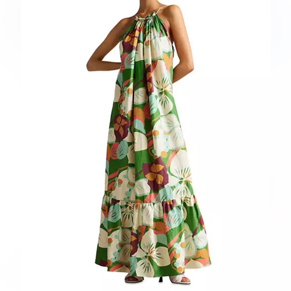 TED BAKER
Dulina Strappy Linen Maxi Dress - Picture 8 of 15